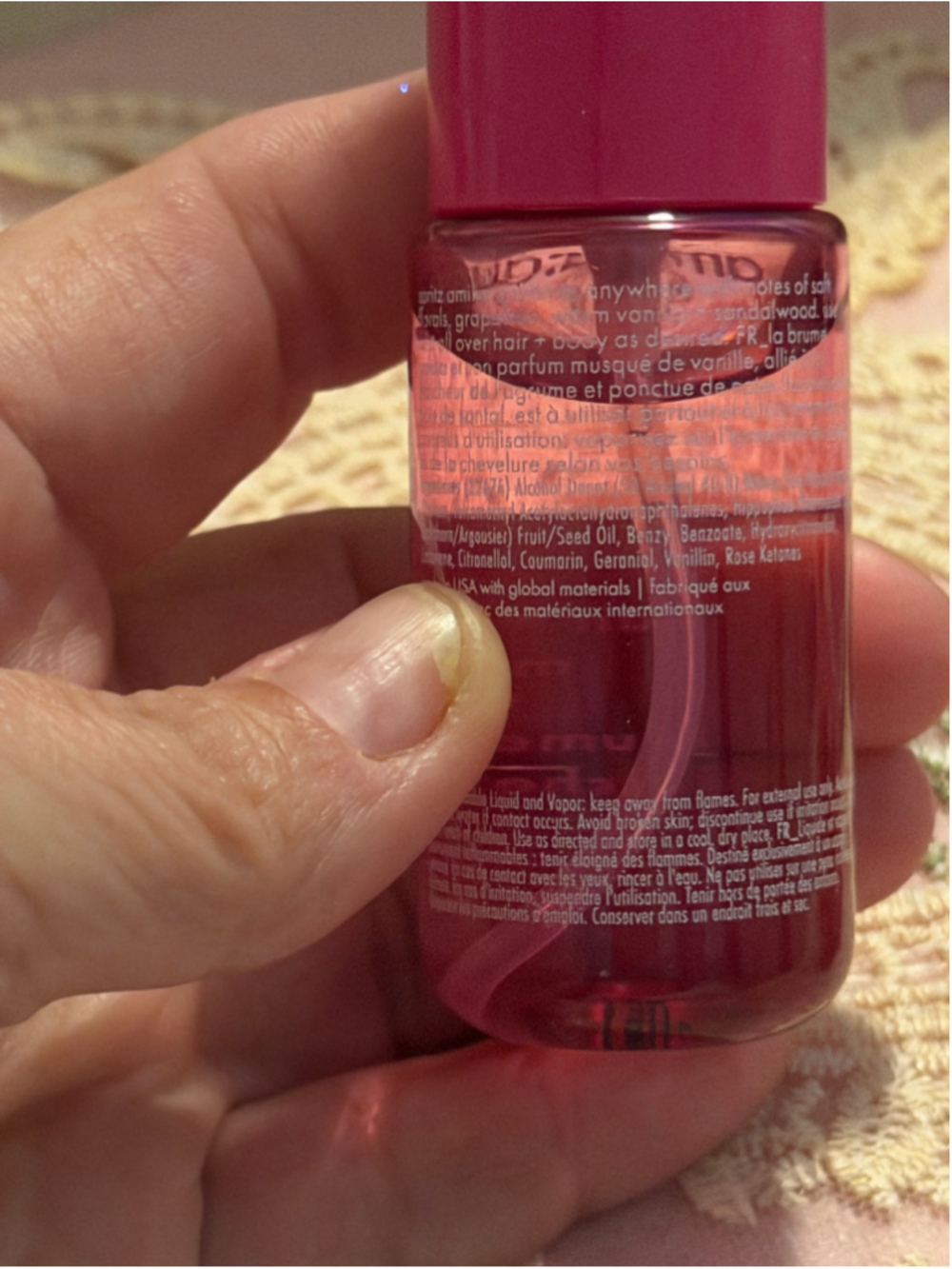 Women's Amika Aura Pink Hair Styling Spray 30 mL - Picture 2 of 3